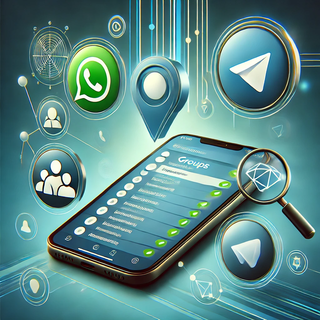 Como Encontrar Grupos do WhatsApp e Telegram de Forma Fácil e Rápida