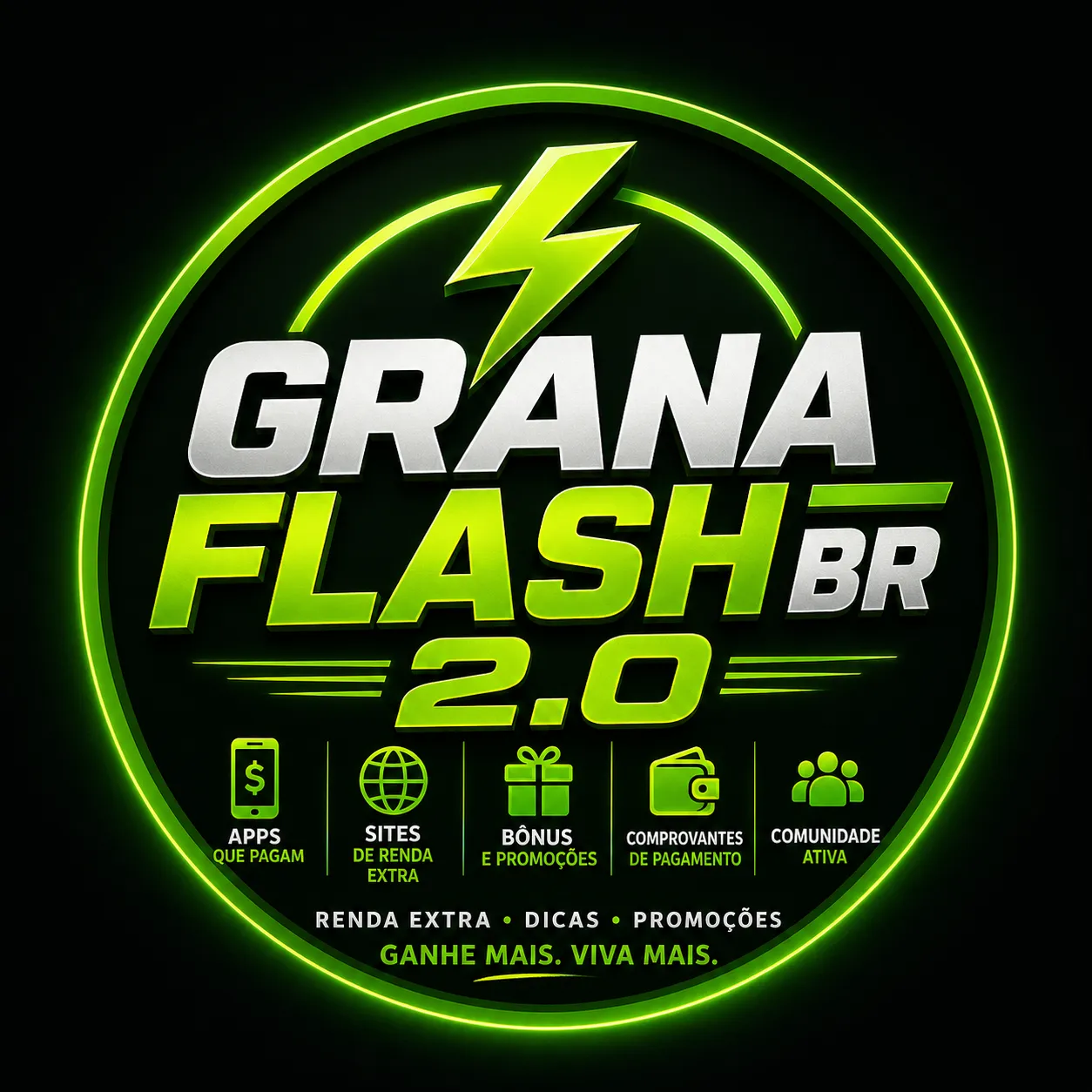 Grupos de Telegram sobre https://t.me/GranaFlashComunidade