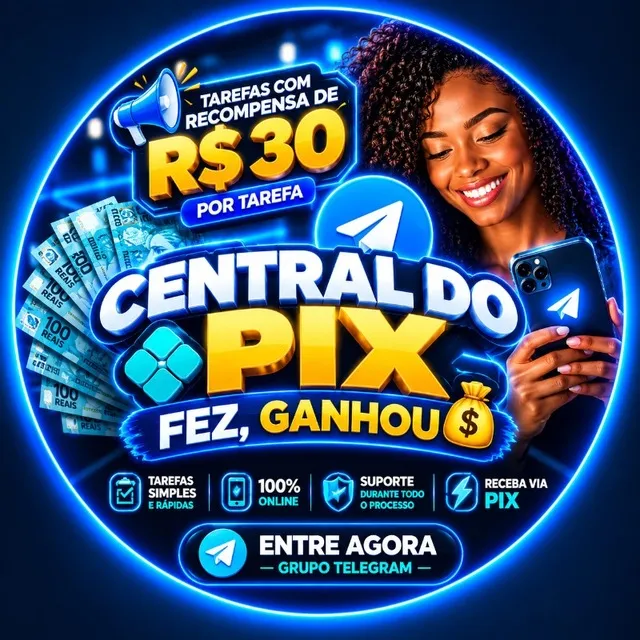 CENTRAL DO PIX | FEZ, GANHOU 💸